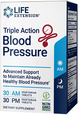 Triple Action Blood Pressure, 60 vegetarian tablets