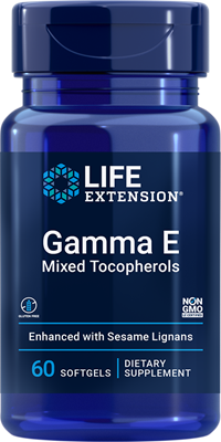 Gamma E Mixed Tocopherols, 60 softgels