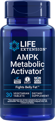 AMPK Metabolic Activator 30 vegetarian tablets - Life Extension