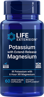 Potassium with Extend-Release Magnesium, 60 vegetarian capsules