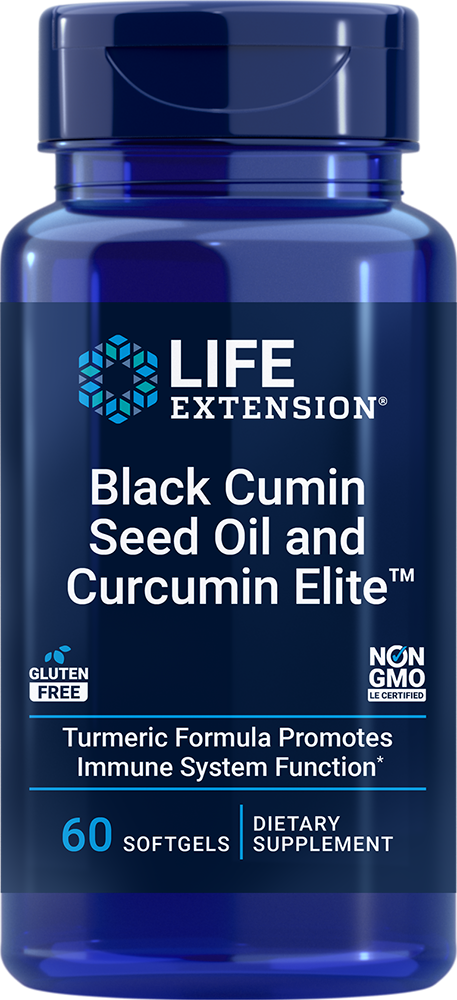 Life Extension Black Cumin Seed Oil And Curcumin Elite™ (60 Softgels)