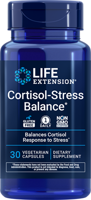 Cortisol-Stress Balance, 30 vegetarian capsules - Life Extension Cortisol-Stress Balance, 30 vegetarian capsules - Life Extension