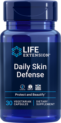 Daily Skin Defense 30 vegetarian capsules - Life Extension