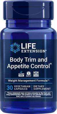 Body Trim & Appetite Control, 30 vegetarian capsules - Life Extension Body Trim & Appetite Control, 30 vegetarian capsules - Life Extension