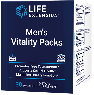 Men's Vitality Packs, 30 packets - Life Extension Men's Vitality Packs, 30 packets - Life Extension