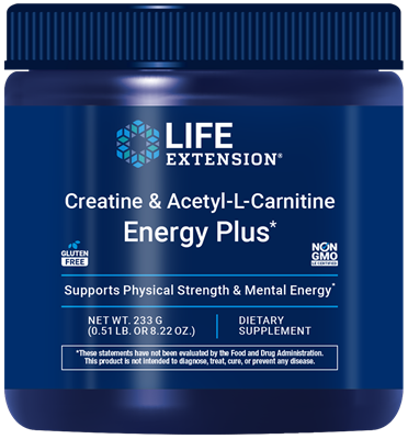 Creatine & Acetyl-L-Carnitine Energy Plus, 0.51 lb Creatine & Acetyl-L-Carnitine Energy Plus, 0.51 lb