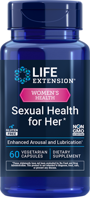 Sexual Health for Her, 60 vegetarian capsules - Life Extension Sexual Health for Her, 60 vegetarian capsules - Life Extension