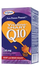 Smart Q10 Smart Q10™ CoQ10 (Maple Nut Flavored), 100 mg 30 chewable tablets ...