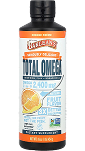 Total Omega Swirl 3-6-9 (orange cream), 16 fl oz - Life Extension