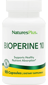 Bioperine Compound Bioperine10, 90 vegetarian capsules: Natures Plus - Life Extension