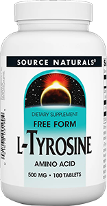 L-Tyrosine, 500 mg, 100 tablets