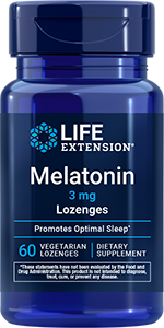 Melatonin, 3 mg, 60 vegetarian lozenges