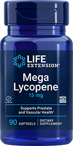 Mega Lycopene 15 mg, 90 softgels - Life Extension