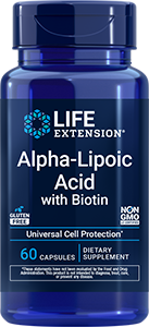 Alpha-Lipoic Acid with Biotin 60 capsules - Life Extension
