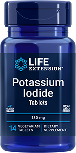 Potassium Iodide Tablets , 130 mg, 14 vegetarian tablets