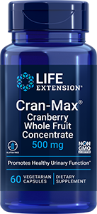 Cran-Max® , 500 mg, 60 vegetarian capsules