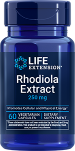 Rhodiola Extract , 250 mg, 60 vegetarian capsules