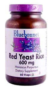 Red Yeast Rice 600 mg, 60 capsules Blue Bonnet - Life Extension