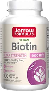 Biotin, 5000 mcg, 100 capsules