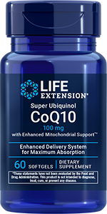 Super Ubiquinol CoQ10 with Enhanced Mitochondrial Support™, 100 mg, 60 softge