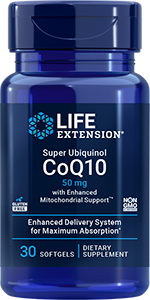 Super Ubiquinol CoQ10 with Enhanced Mitochondrial Support™, 50 mg, 30 softgels