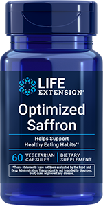 Optimized Saffron, 60 vegetarian capsules