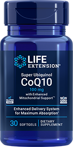Super Ubiquinol CoQ10 with Enhanced Mitochondrial Support™, 100 mg, 30 softgels