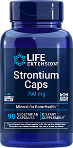 Strontium Caps, 750 mg, 90 vegetarian capsules