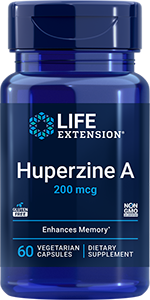 Huperzine A 200 mcg, 60 vegetarian capsules - Life Extension