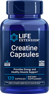 Creatine Capsules 120 capsules - Life Extension