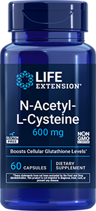 N-Acetyl-L-Cysteine, 600 mg, 60 capsules
