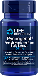 Pycnogenol®, 100 mg, 60 vegetarian capsules