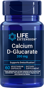 Calcium D-Glucarate, 200 mg, 60 vegetarian capsules