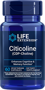 Citicoline (CDP-Choline), 60 vegetarian capsules