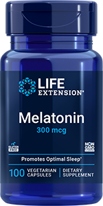 Melatonin, 300 mcg, 100 vegetarian capsules