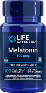 Melatonin, 300 mcg, 100 vegetarian capsules