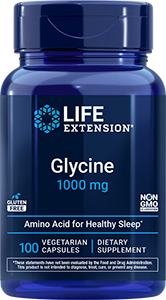 Glycine, 1000 mg, 100 vegetarian capsules