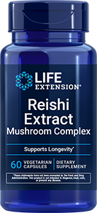 Reishi Extract Mushroom Complex, 60 vegetarian capsules
