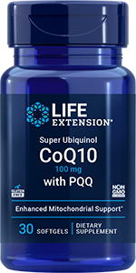 Super Ubiquinol CoQ10 with PQQ, 100 mg, 30 softgels