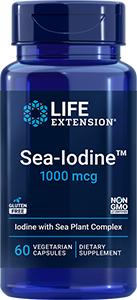 Sea-Iodine™, 1000 mcg, 60 vegetarian capsules
