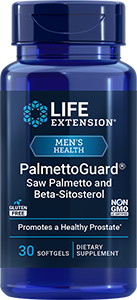 PalmettoGuard® Saw Palmetto and Beta-Sitosterol, 30 softgels