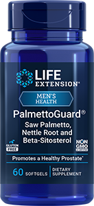 PalmettoGuard® Saw Palmetto, Nettle Root and Beta-Sitosterol, 60 softgels