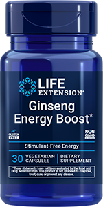 Ginseng Energy Boost, 30 vegetarian capsules