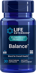 FLORASSIST® PROBIOTIC Balance, 30 vegetarian capsules