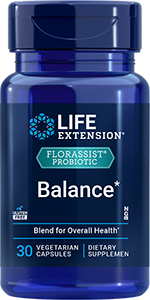 FLORASSIST® PROBIOTIC Balance, 30 vegetarian capsules