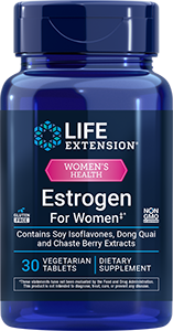 WOMEN'S HEALTH Estrogen For Women, 30 vegetarian tablets