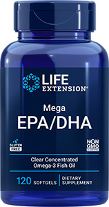 Mega EPA/DHA, 120 softgels