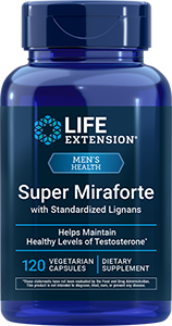 Super Miraforte with Standardized Lignans, 120 vegetarian capsules