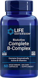 BioActive Complete B-Complex 60 vegetarian capsules - Life Extension