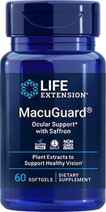 MacuGuard® Ocular Support with Saffron, 60 softgels